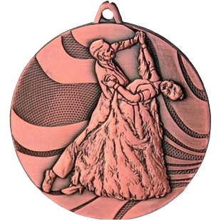 Медаль "Танцы" золото