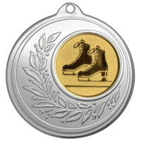 Медаль "Фигурное катание" серебро