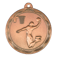 Медаль "Баскетбол" бронза