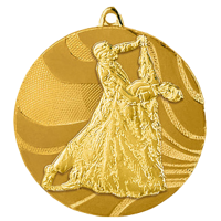 Медаль "Танцы" золото