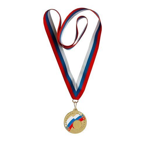 Медаль 102.01 золото Д70мм