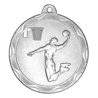 Медаль "Баскетбол" серебро